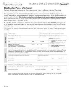 Fill in Your Minnesota Form
