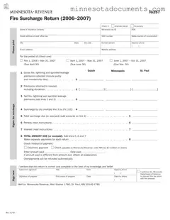 Fill in Your Minnesota Ig257 Form